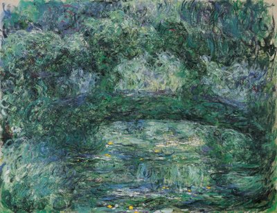 A ponte japonesa de Claude Monet